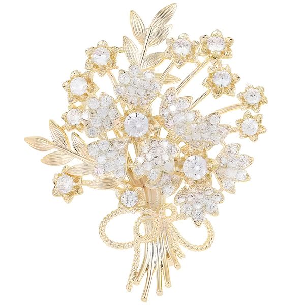 Fashionable and elegant money tree brooch