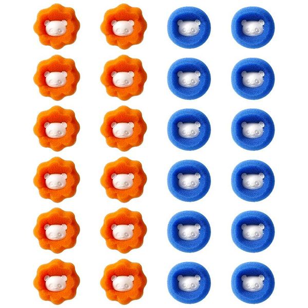 24 Pieces Washing Machine Drying &amp; Cleaning Balls. Decrease Wrinkles &amp; Lint.