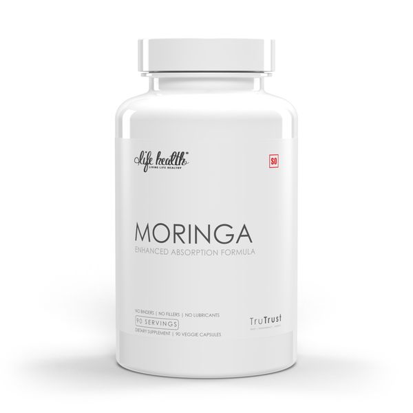 Life Health - Moringa Advanced Absorption Formula ( 90 Veggie Capsules )