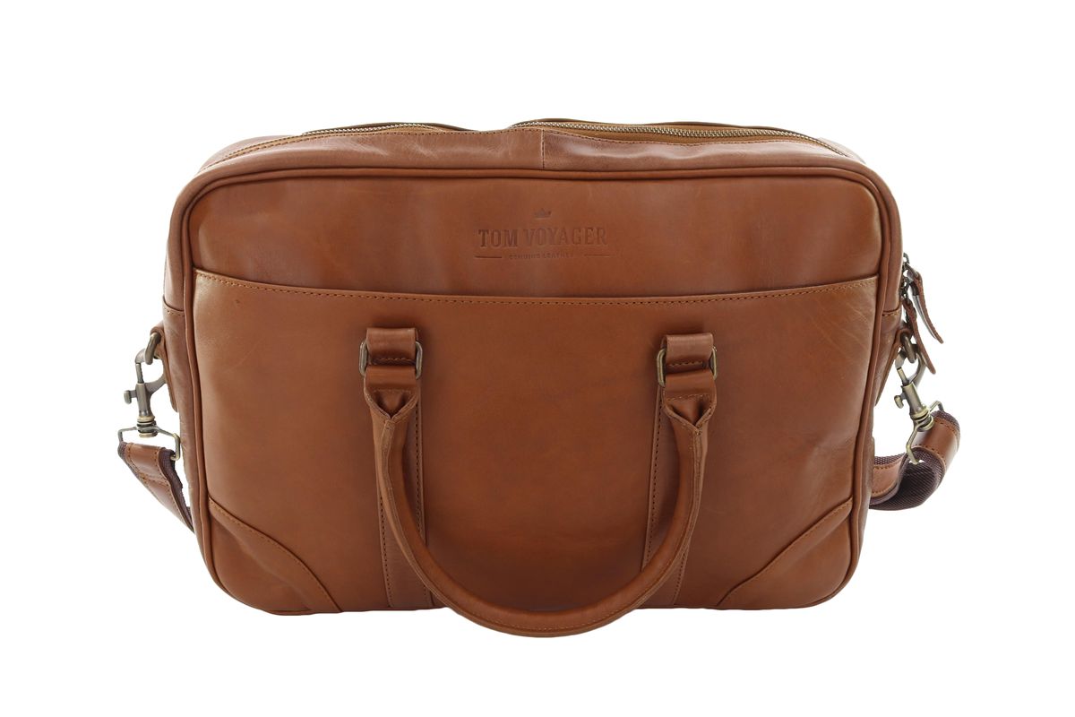 Trafford Leather Messenger Bag Tan Buy Online in South Africa