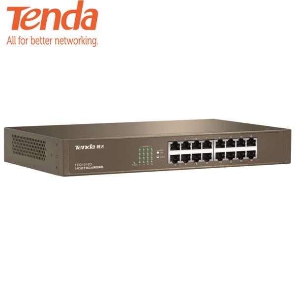 Tenda TEF1016D v6 16-Port Gigabit Unmanaged Ethernet Switch