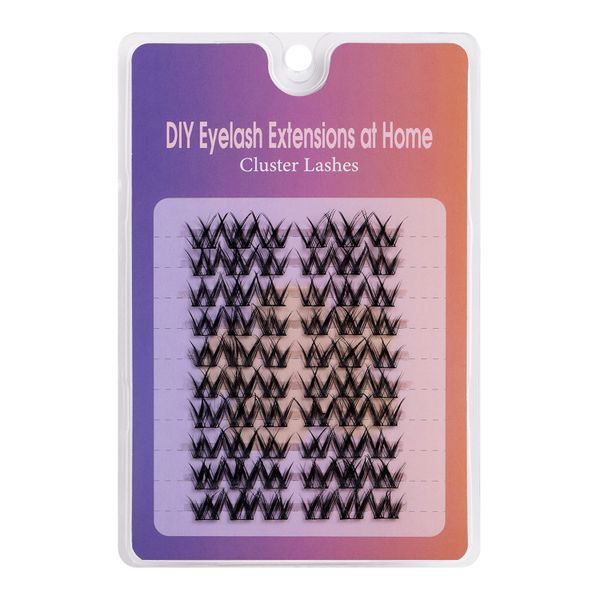 DIY Eyelash Cluster Extensions - Invisible Band Cluster Lashes