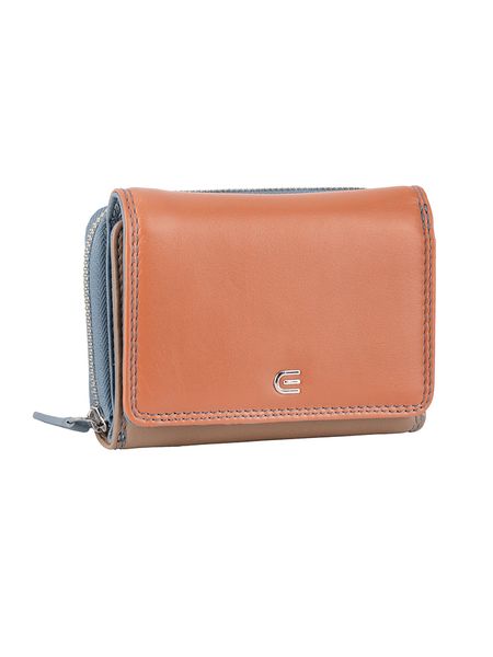 Cellini - Diva Small Trifold Purse - Russet