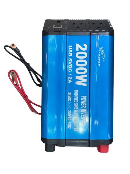 24V 2000W Modified Sine Wave Inverter Blue - MRUL
