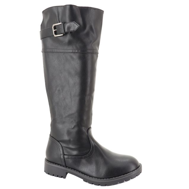 Shado - Ladies Long Boot with Strap Top Side Buckle | Buy Online in ...