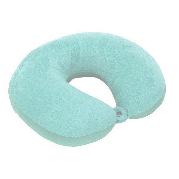 Plush Travel Neck Pillow With Fastener
