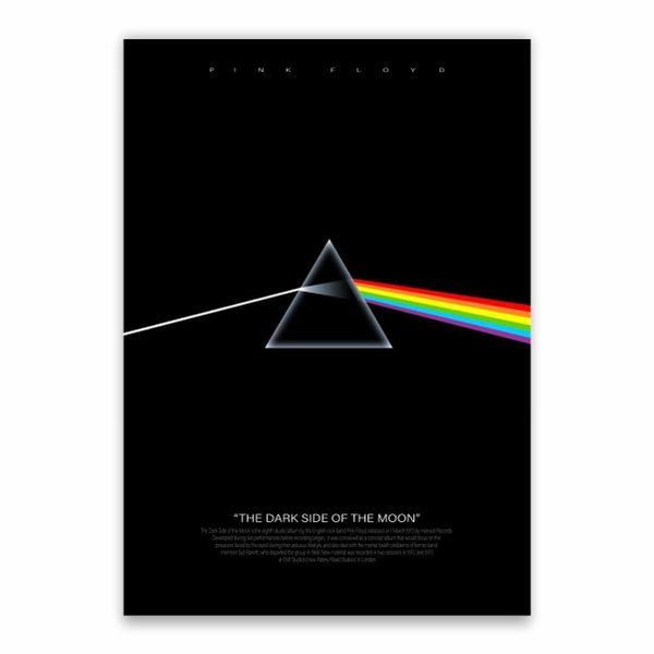 Dark Side Of The Moon Album Cover Poster - A1