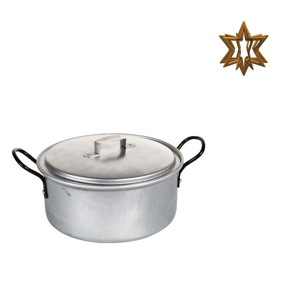 Stew Pan Aluminium - 2L and Star Sticker