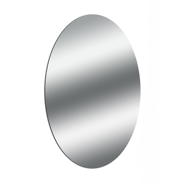 60cm Mirror Self Adhesive Wall Sticker - Oval