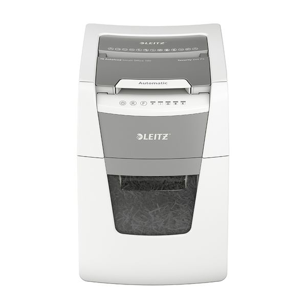 Leitz IQ Autofeed Small Office 100 Cross-Cut P4 Shredder