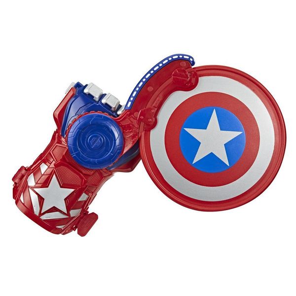 NERF Power Moves Captain America Shield Sling-disc Blaster 66785
