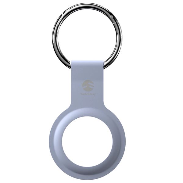 Switcheasy Skin Silicone Keyring Loop Holder For Apple AirTag - Lilac