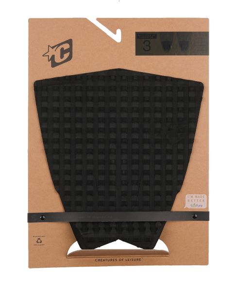 Creatures Hardwear III Narrow Tailsurfboard Traction : Black