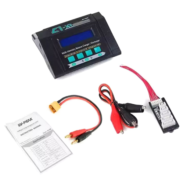 C1XR Balance Charger 100W 10A 1-6S AC/DC Dual Input Balance Charger