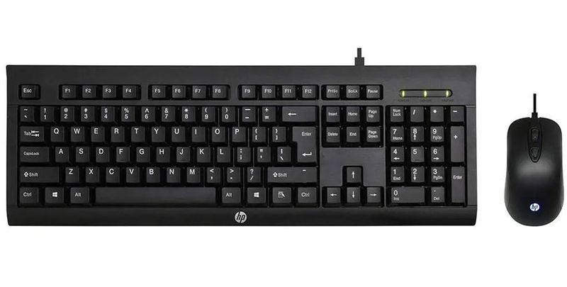 HP Gaming Keyboard &amp; Mouse Combo - USB Wired - Plug &amp; Play