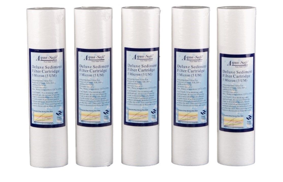 5 micron water filter cartridge