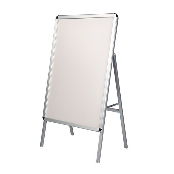 A-board Sign Holder Comes with a Whiteboard,Is Single-Sided and Foldable