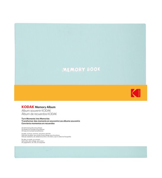 Kodak Memorry Album/40 Pages(20sheets)/Green Cloth Cover