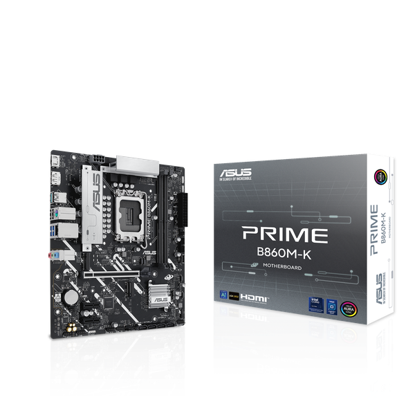 ASUS PRIME B860M-K Intel LGA1851 Socket Micro-ATX Motherboard