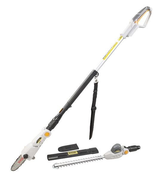 Ryobi- XPPH-18 18v Li-Ion Cordless Pruner &amp; Pole Hedger 2 in 1