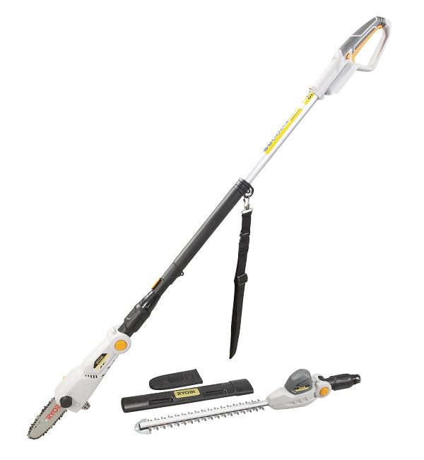 Ryobi XPPH18 18v LiIon Cordless Pruner & Pole Hedger 2 in 1 Shop