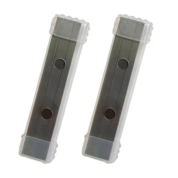 2 Piece - Magnetic Toilet Bowl Cleaner - Black