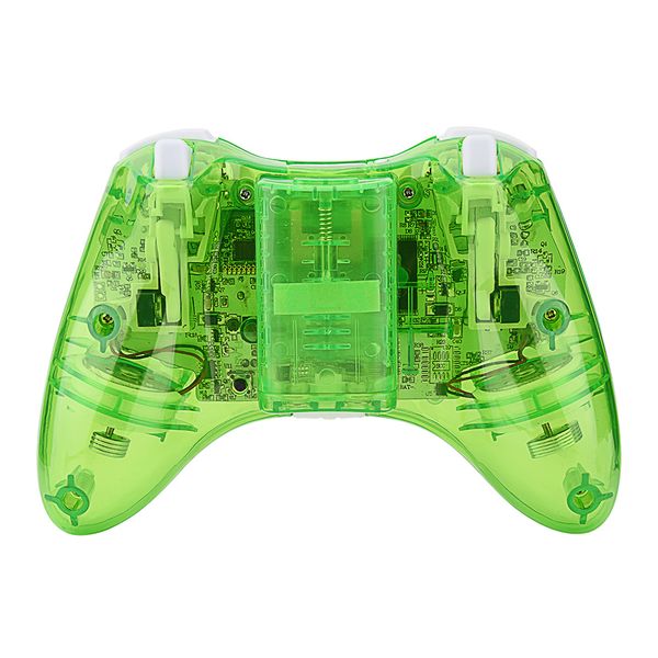 Green Wireless Transparent Compatible with Xbox Pad