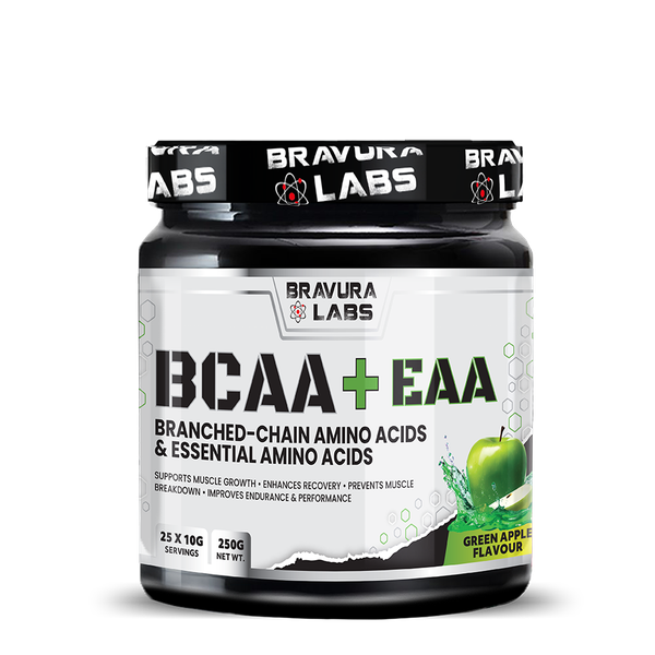 Bravura Labs BCAA + EAA 250g Green Apple
