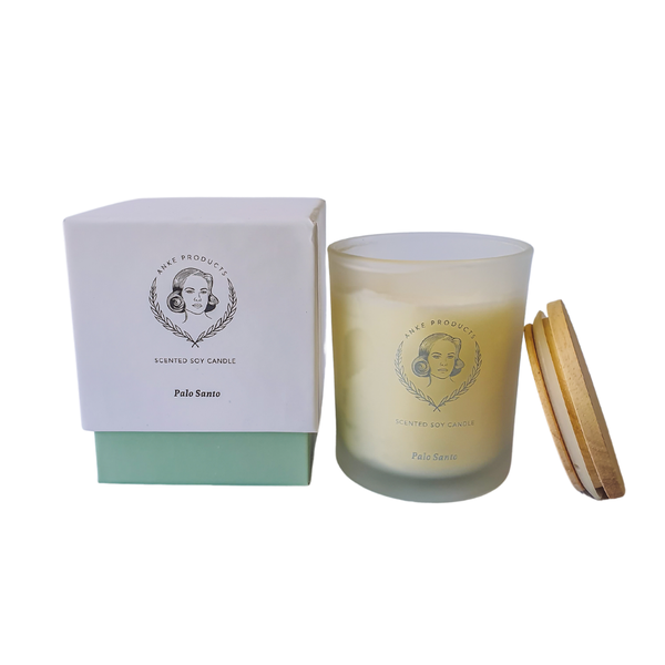 Anke Products -Palo Santo Soy Candle in Gift Box