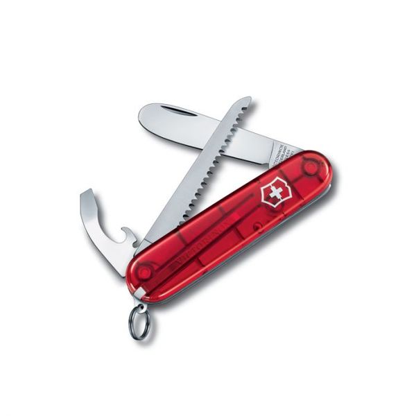 Victorinox My First Victorinox Rounded Tip + Wood Saw Pocket Knife - 84mm