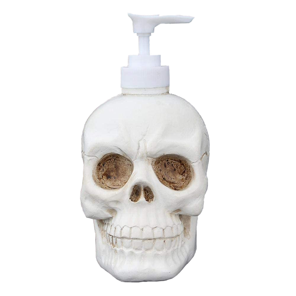 Hand Soap Dispenser Resin Skull Pump Bottles Lotion Container