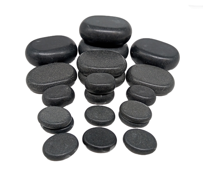 20pc Hot Stone Massage Set for Deep Rejuvenation