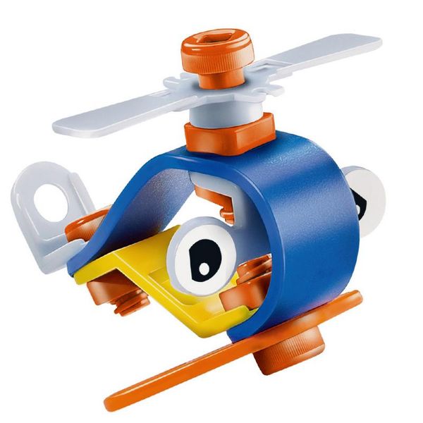 Build &amp; Play - Helicopter 14 Piece