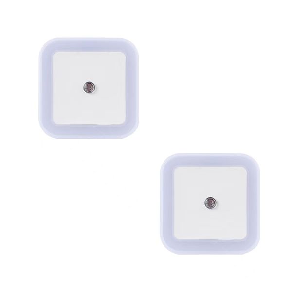 2-Pack Square Night Lights - Smart Sensor &amp; Auto-On/Off