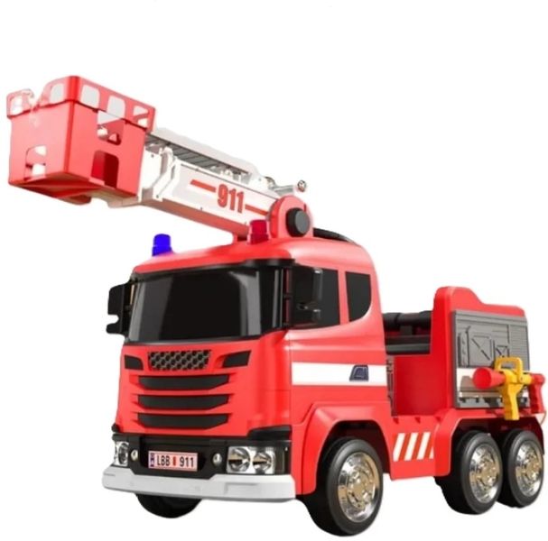 Kids Electric Ride-On Fire Truck
