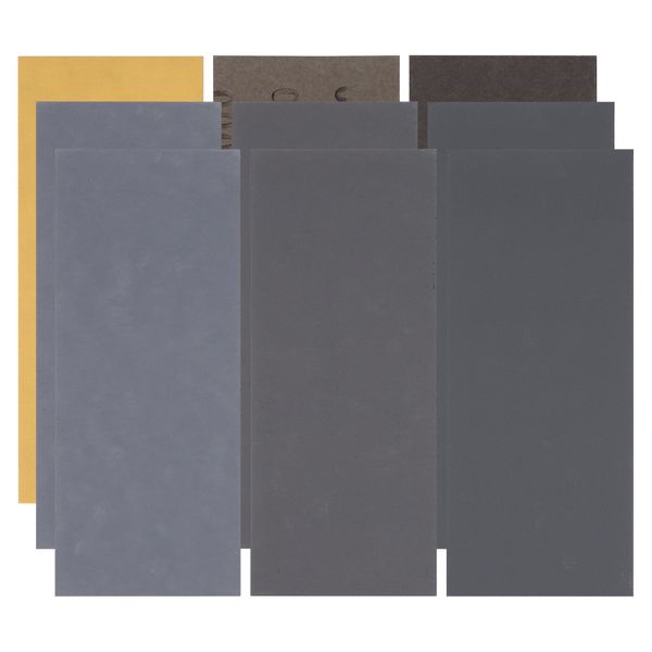 9 Pcs 3000 5000 7000 High Grit Assortment Drywall Compatible with None