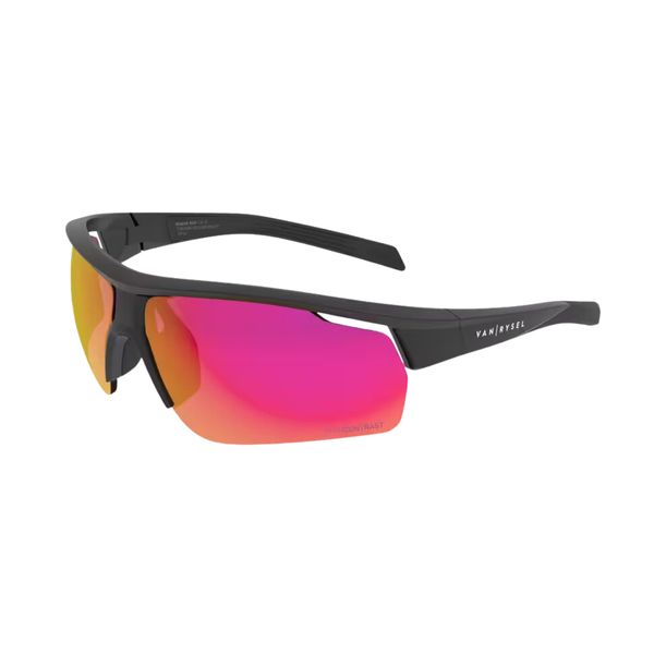 Van Rysel Adult Cycling Cat 3 High Definition Sunglasses Perf 100 - Black