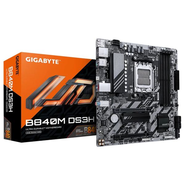 GIGABYTE B840M DS3H DDR5 AMD Socket AM5 Motherboard