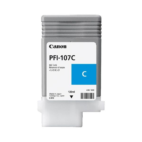 Canon PFI-107C Cyan Ink Cartridge (130mL)