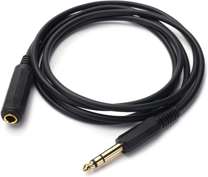 AP-Link 6.3mm Male to 6.3mm Female Extension Audio Cable - 5 Meters