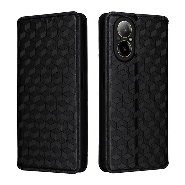 Magnetic Buckle 3D Patterned Leather Cover Compatible With OnePlus Nord CE4 5G