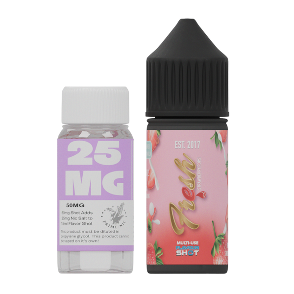 Fresh Strawberry Pops 25mg 30ml Longfill Kit