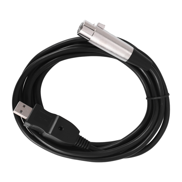 USB Male to XLR Female Microphone MIC Link Cable New