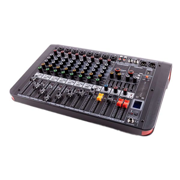 FTS-E128 8 Channel Powered Mixer