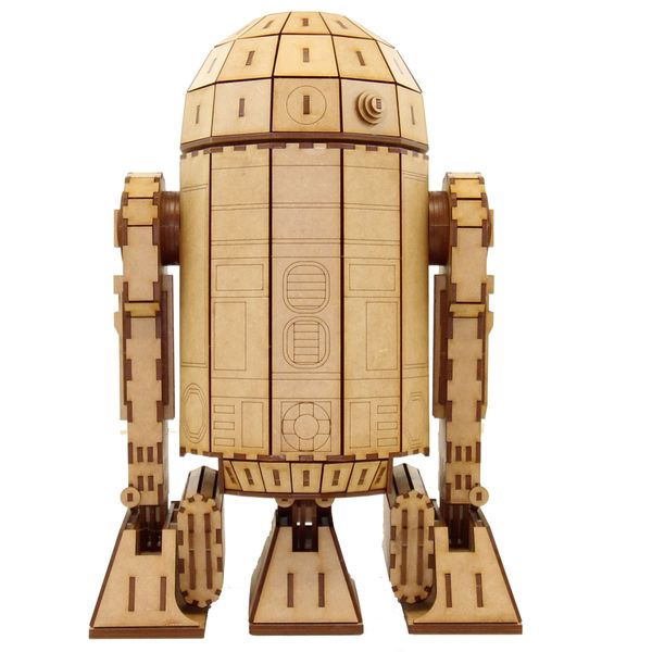 Wow We - 3D Wooden Model | 3D Puzzle | Star Wars R2D2