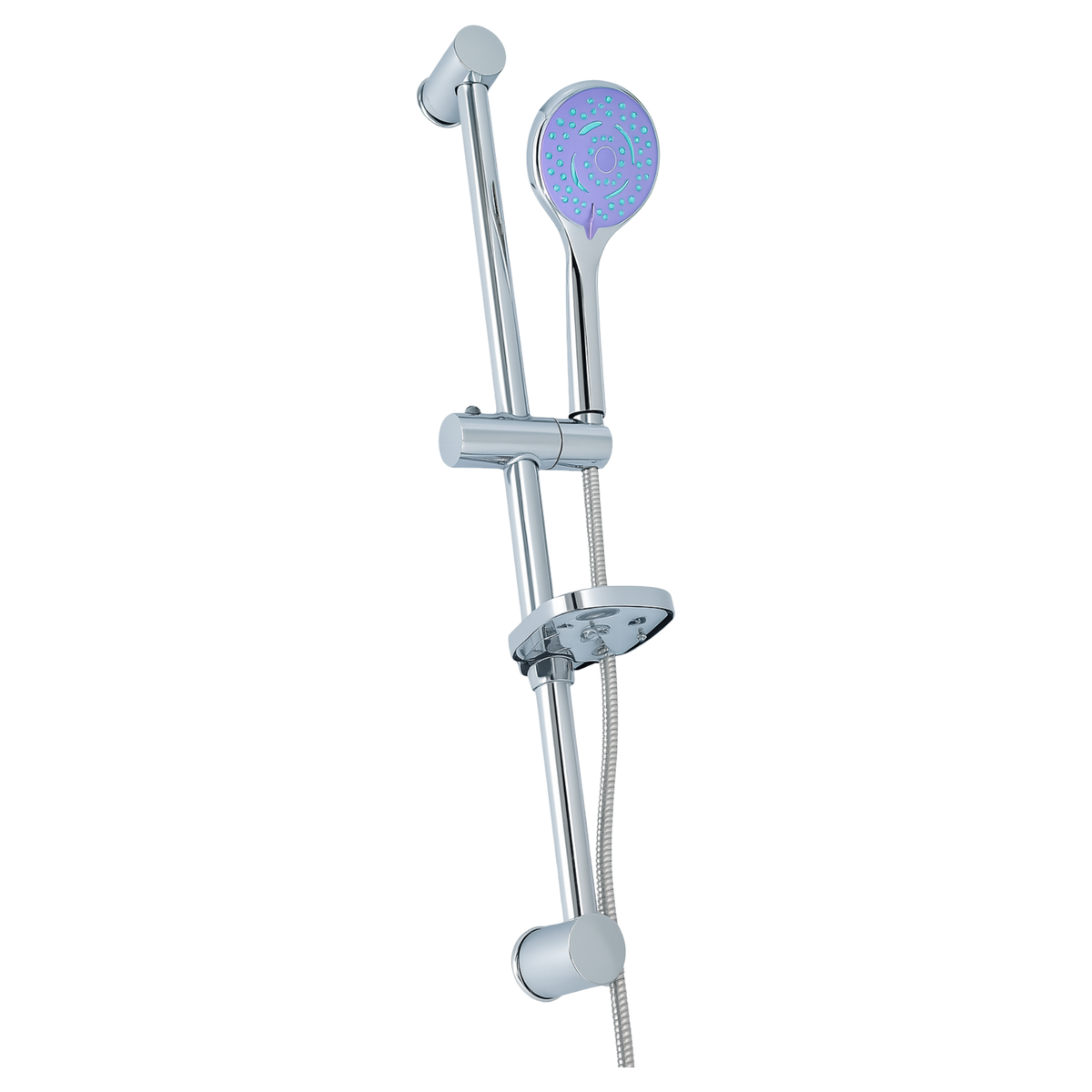 Hand Shower with Slide Bar - 63 cm Wall Mounted System