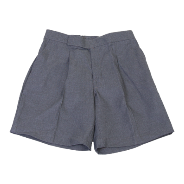 Boys School Shorts - Grey