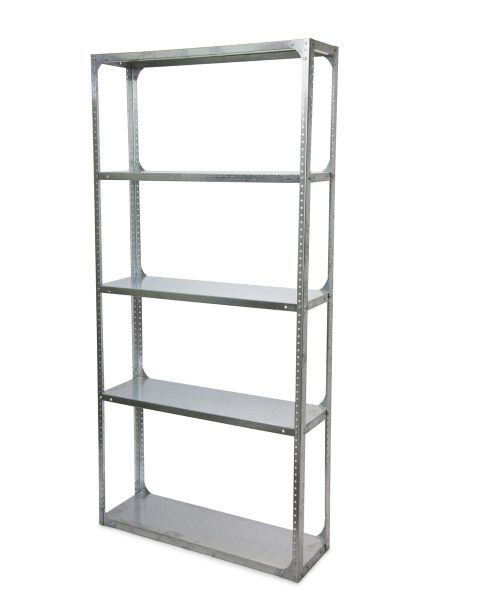 Fine Living - 5 Layer Shelf In Galvanished Steel