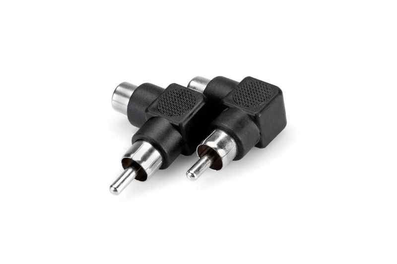Hosa Right-angle Adaptor RCA to Same