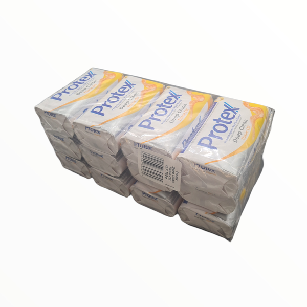 Protex Deep Clean Tissue Oil Antigerm Soap Pack (12x 150g)